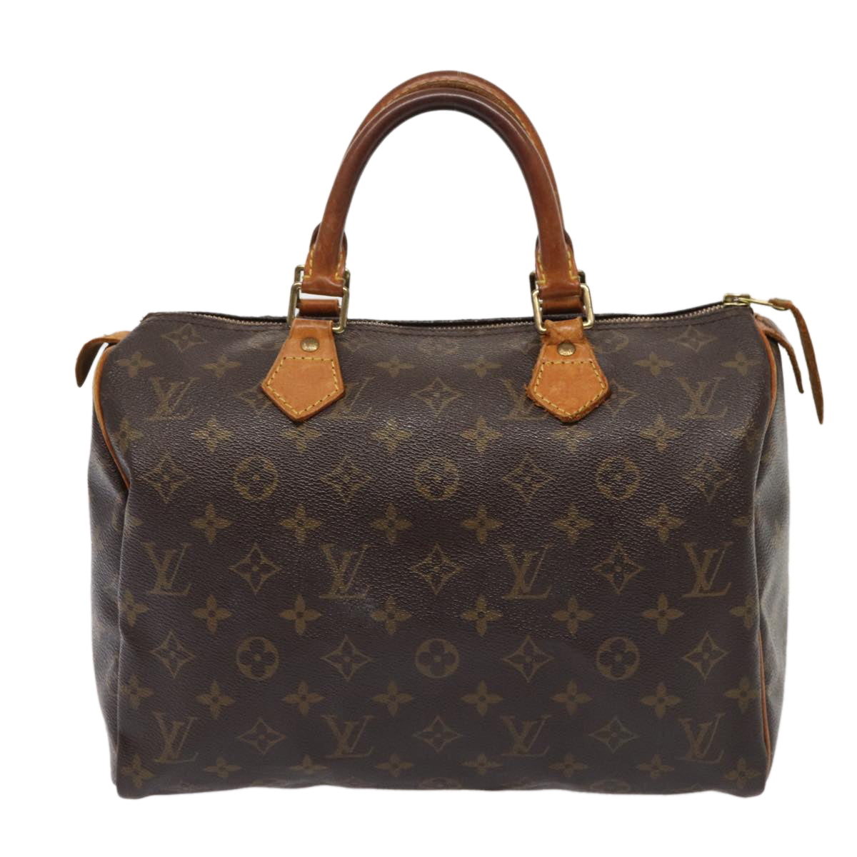LOUIS VUITTON Monogram Speedy 30 Hand Bag M41526 LV 84328