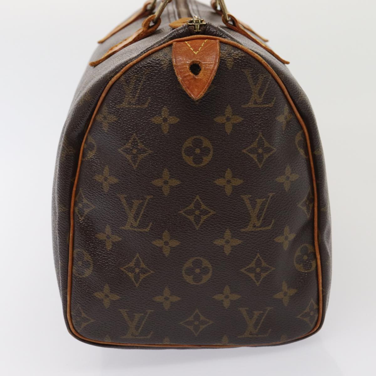 LOUIS VUITTON Monogram Speedy 30 Hand Bag M41526 LV 84328