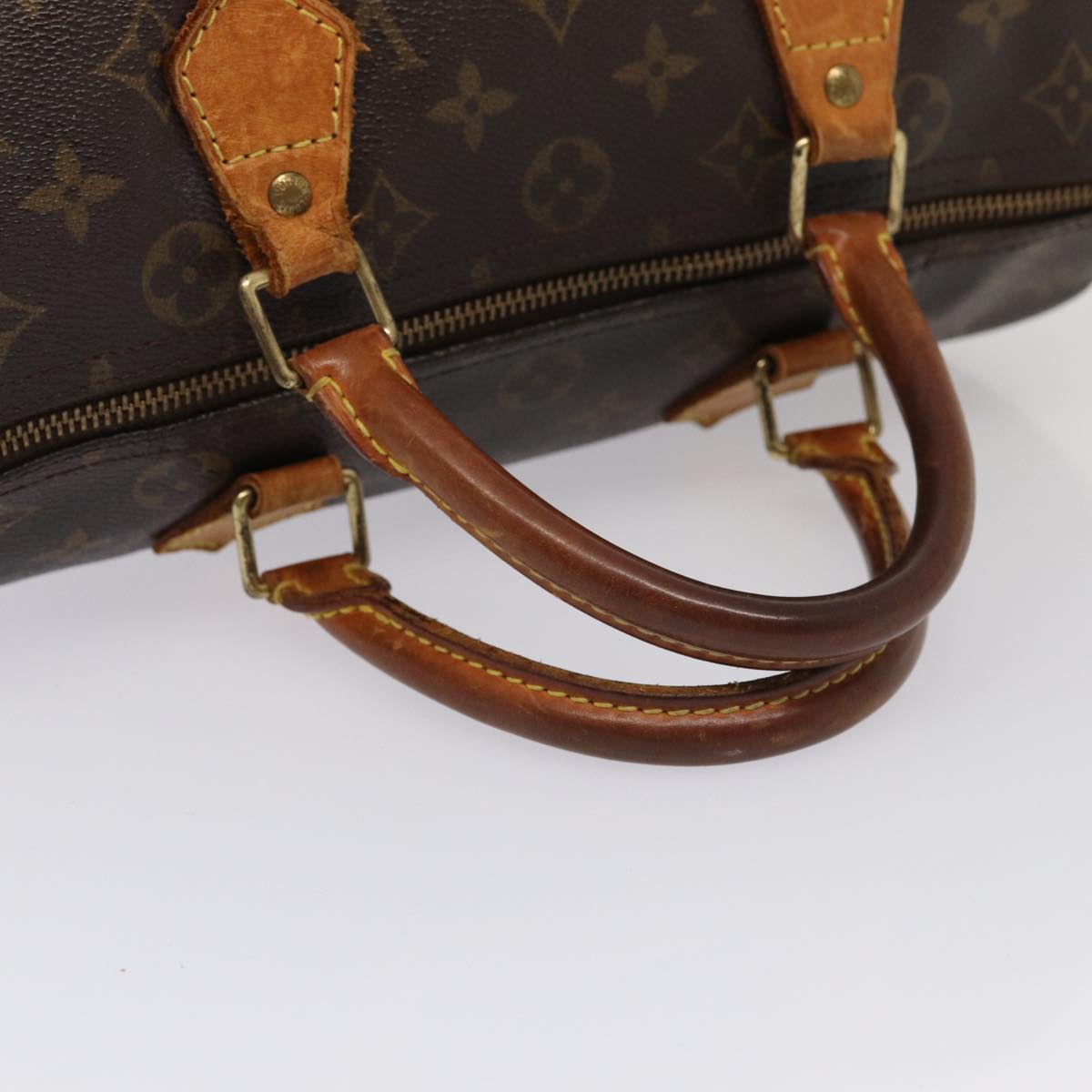 LOUIS VUITTON Monogram Speedy 30 Hand Bag M41526 LV 84328