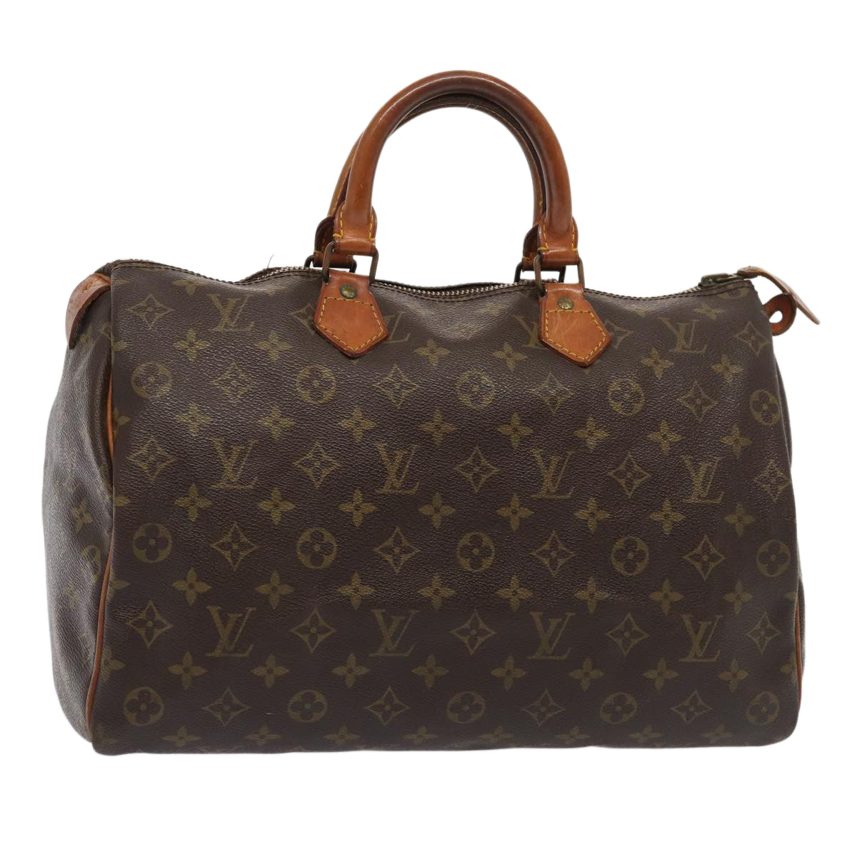 LOUIS VUITTON Monogram Speedy 35 Hand Bag M41524 LV 84331
