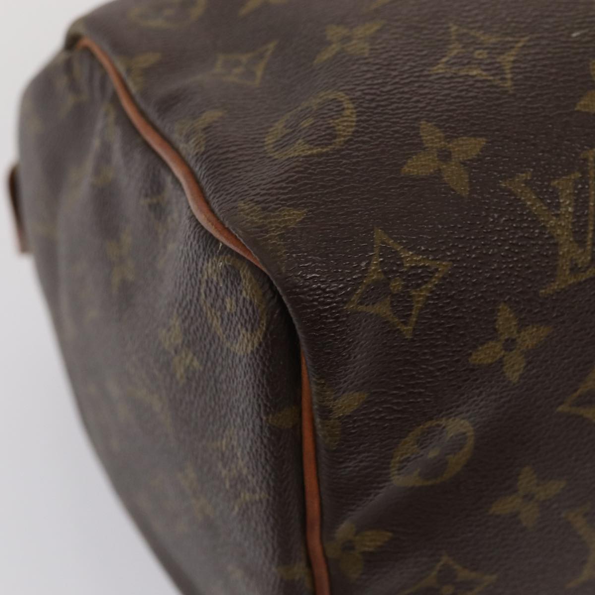 LOUIS VUITTON Monogram Speedy 35 Hand Bag M41524 LV 84331