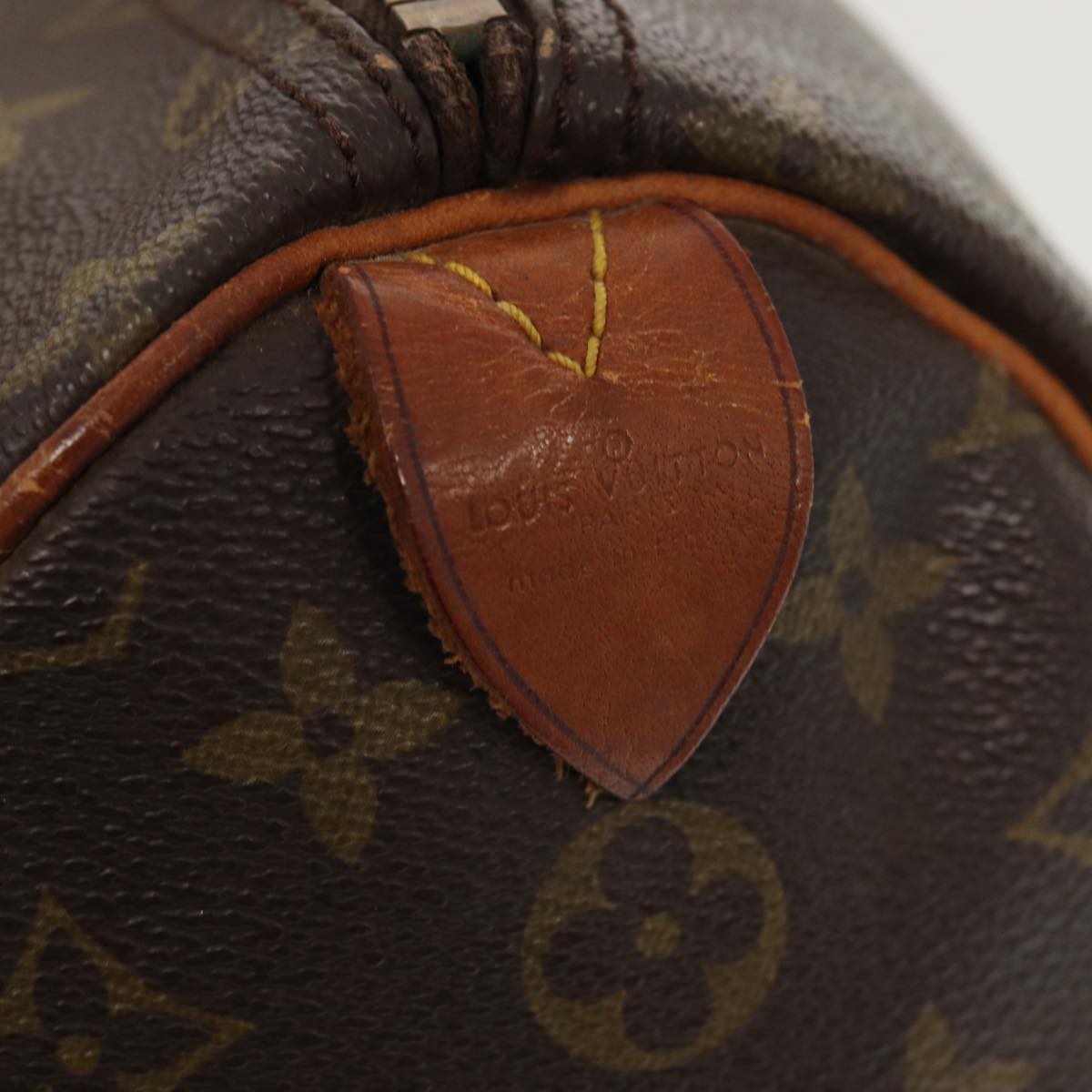 LOUIS VUITTON Monogram Speedy 35 Hand Bag M41524 LV 84331