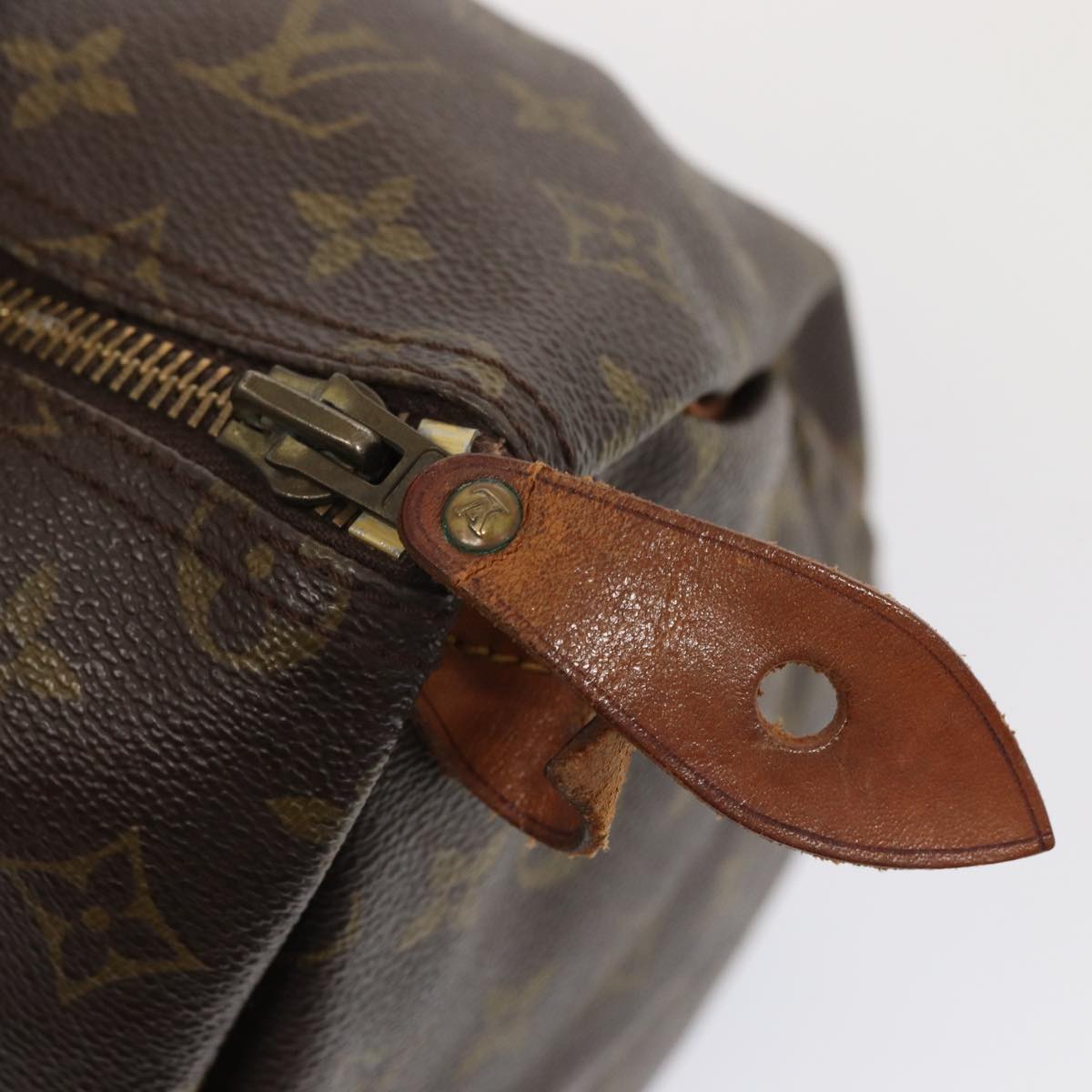LOUIS VUITTON Monogram Speedy 35 Hand Bag M41524 LV 84331