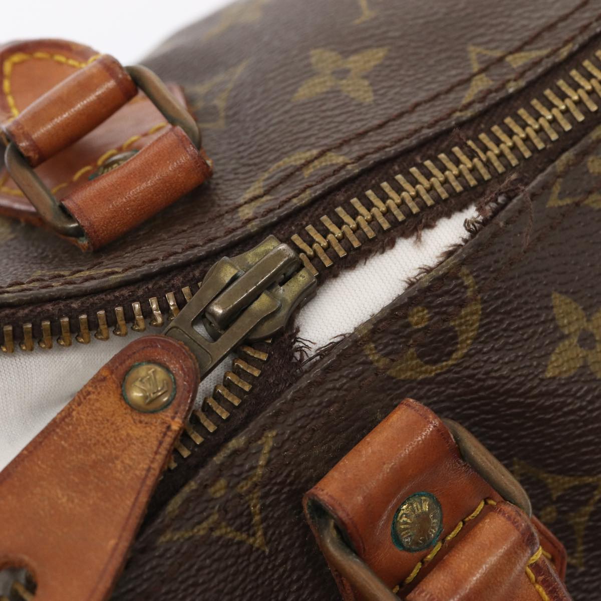 LOUIS VUITTON Monogram Speedy 35 Hand Bag M41524 LV 84331