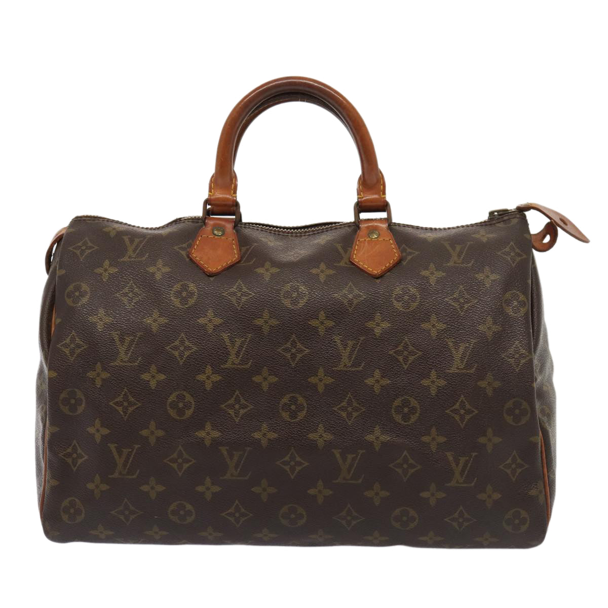 LOUIS VUITTON Monogram Speedy 35 Hand Bag M41524 LV 84331