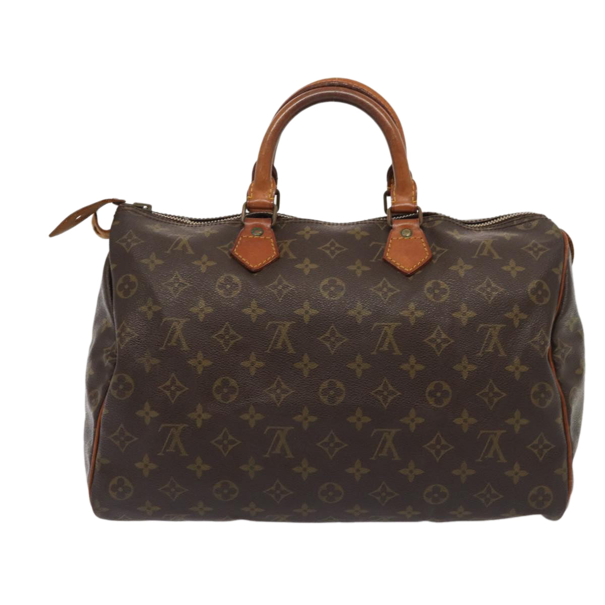 LOUIS VUITTON Monogram Speedy 35 Hand Bag M41524 LV 84331