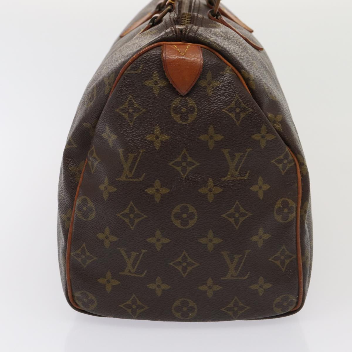 LOUIS VUITTON Monogram Speedy 35 Hand Bag M41524 LV 84331