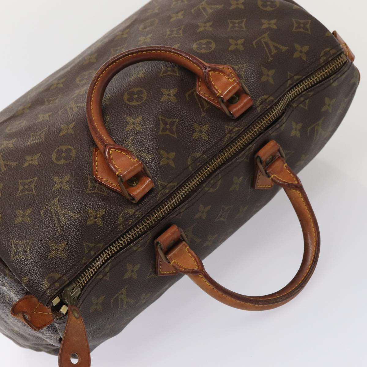 LOUIS VUITTON Monogram Speedy 35 Hand Bag M41524 LV 84331