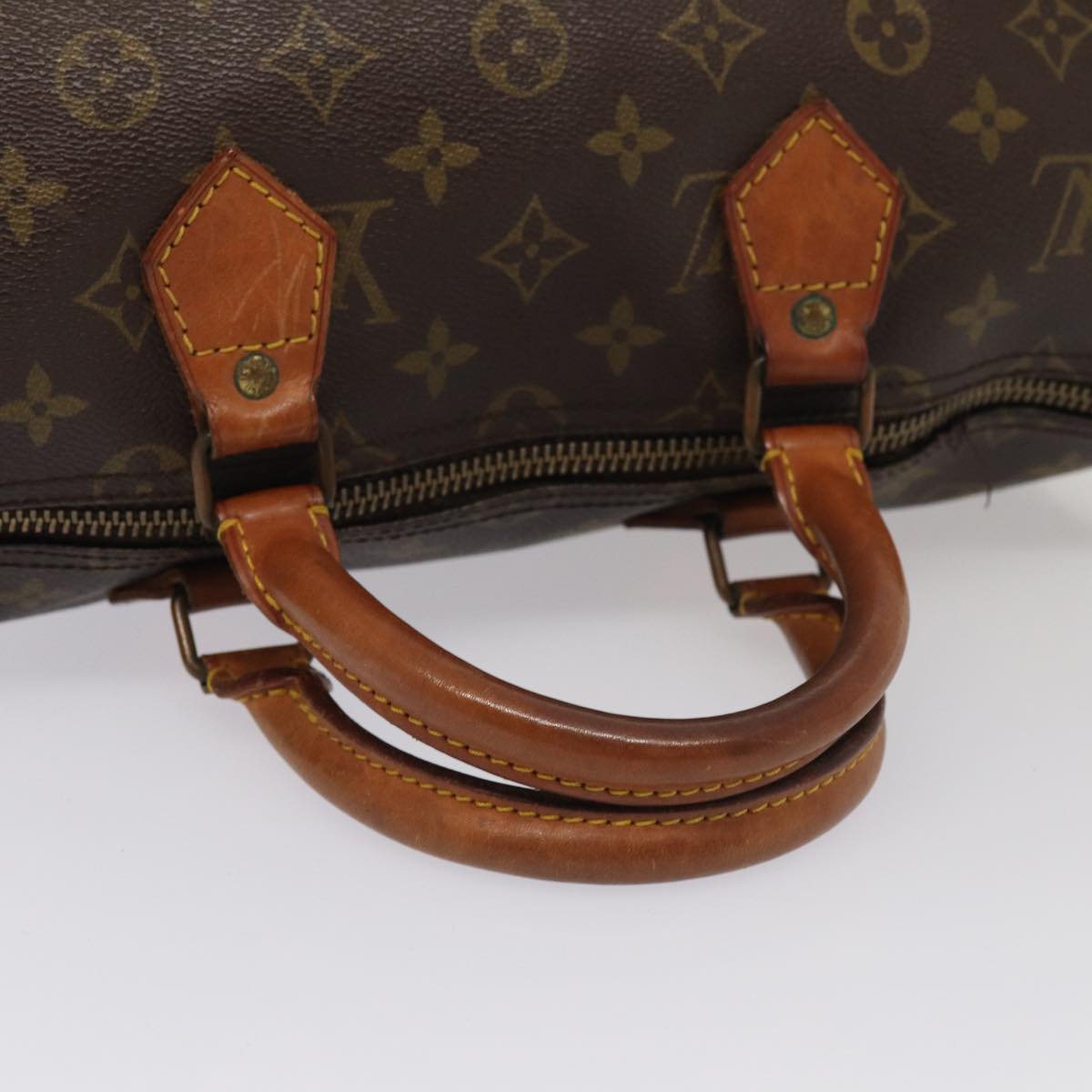 LOUIS VUITTON Monogram Speedy 35 Hand Bag M41524 LV 84331