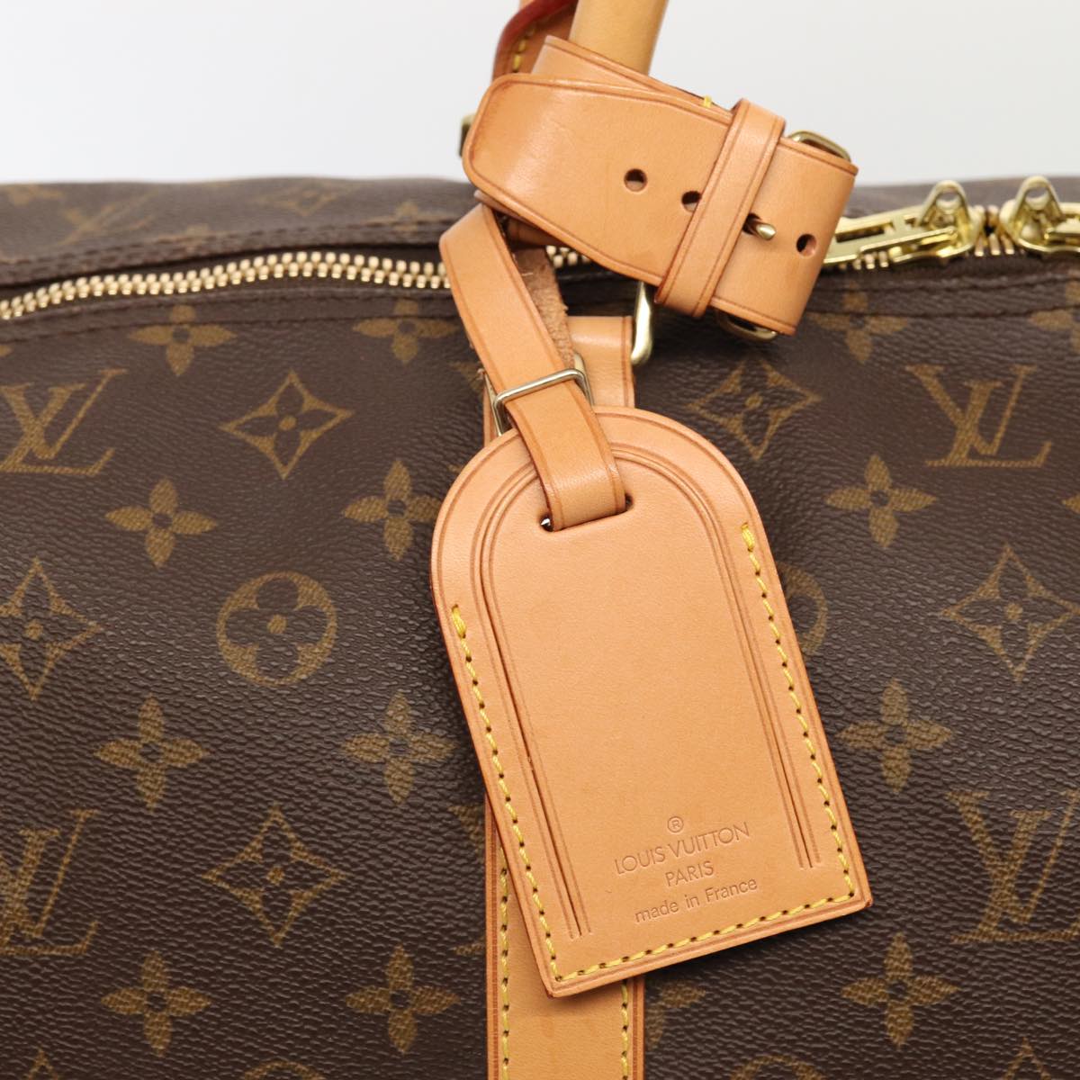 LOUIS VUITTON Monogram Keepall 60 Boston Bag M41422 LV 84336