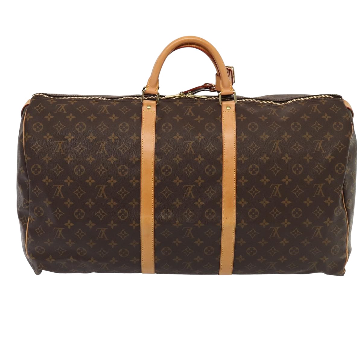 LOUIS VUITTON Monogram Keepall 60 Boston Bag M41422 LV 84336