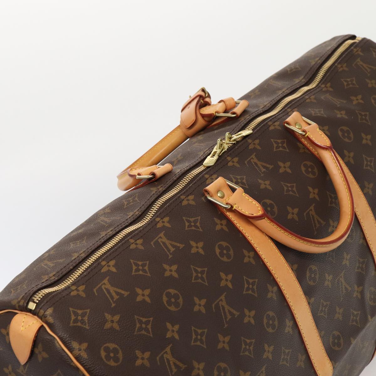 LOUIS VUITTON Monogram Keepall 60 Boston Bag M41422 LV 84336