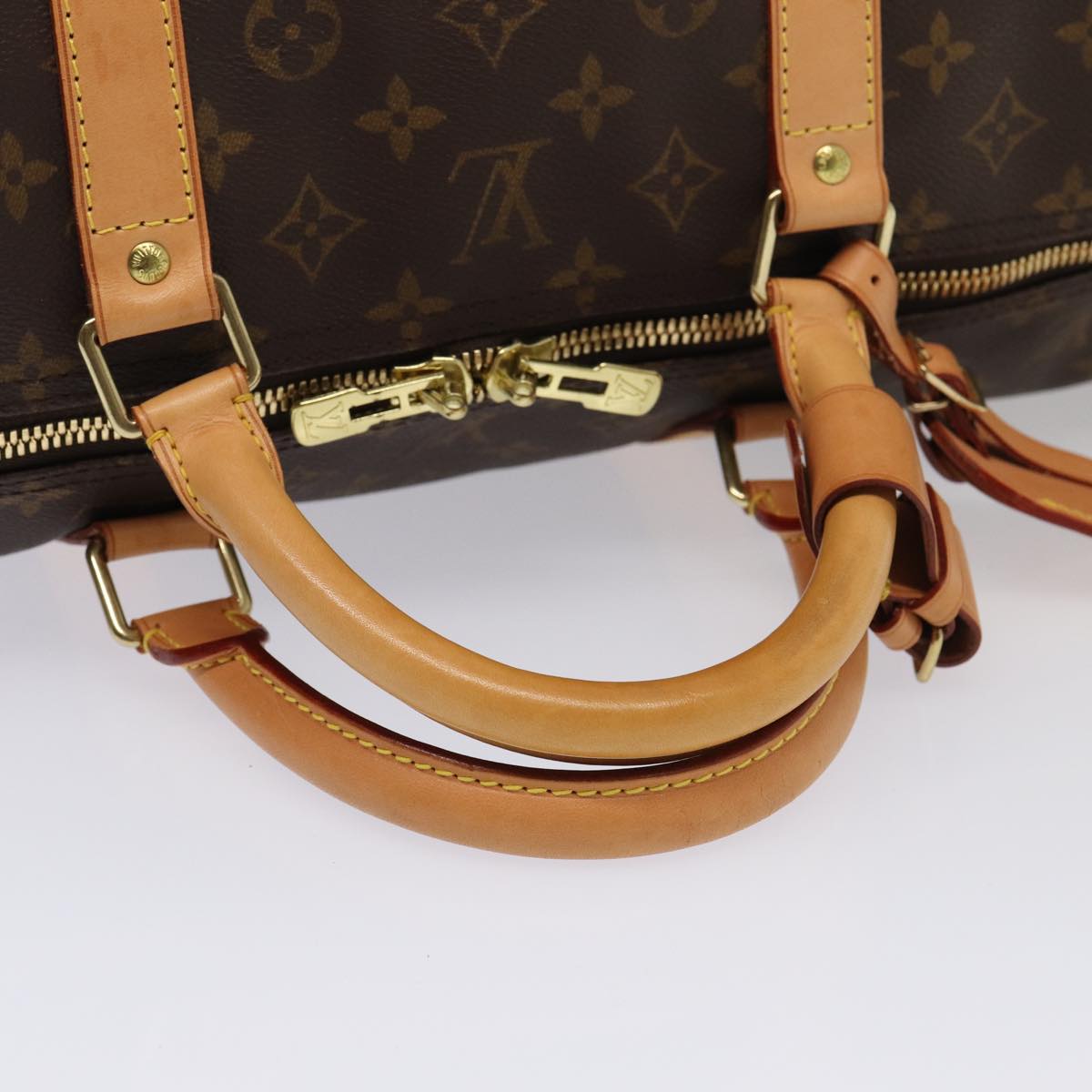 LOUIS VUITTON Monogram Keepall 60 Boston Bag M41422 LV 84336