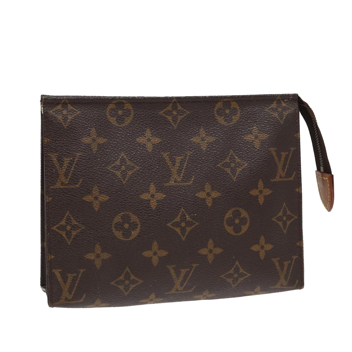 LOUIS VUITTON Monogram Poche Toilette 19 Pouch M47544 LV 84358