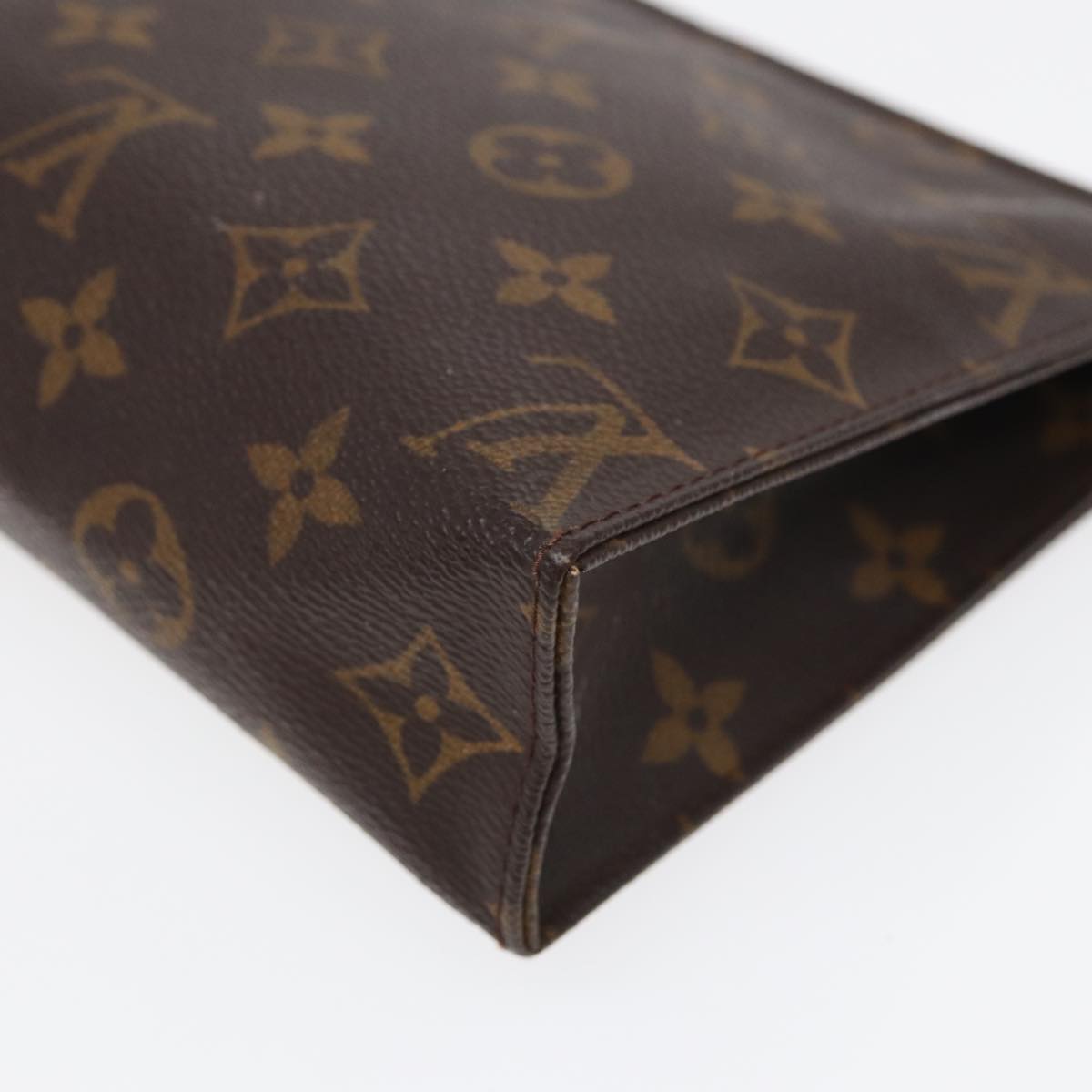 LOUIS VUITTON Monogram Poche Toilette 19 Pouch M47544 LV 84358
