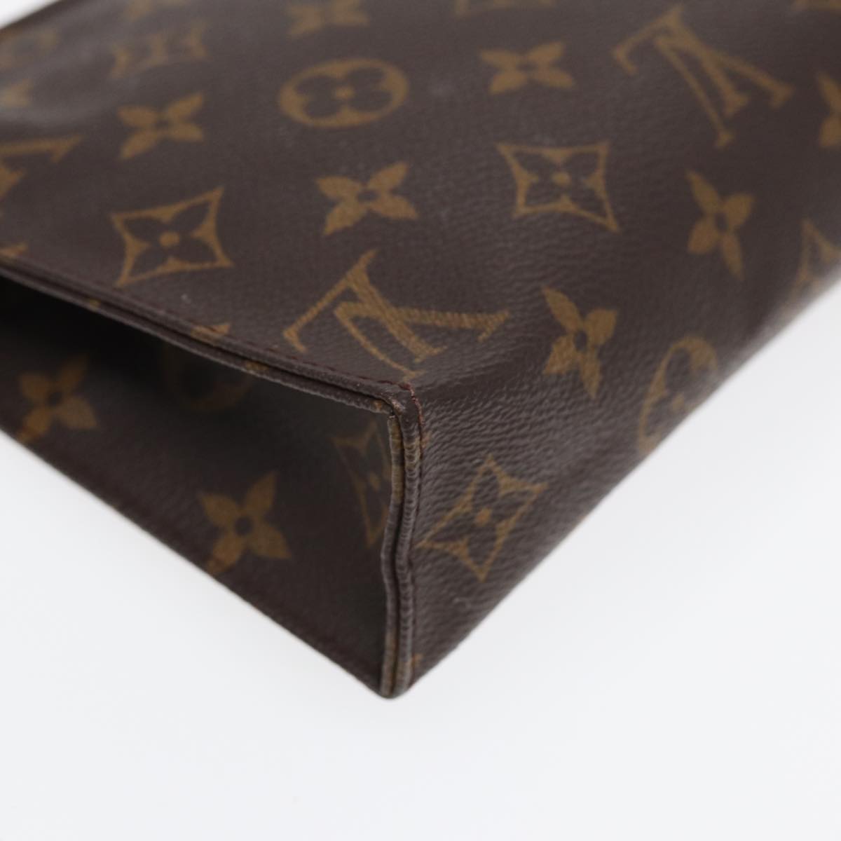 LOUIS VUITTON Monogram Poche Toilette 19 Pouch M47544 LV 84358