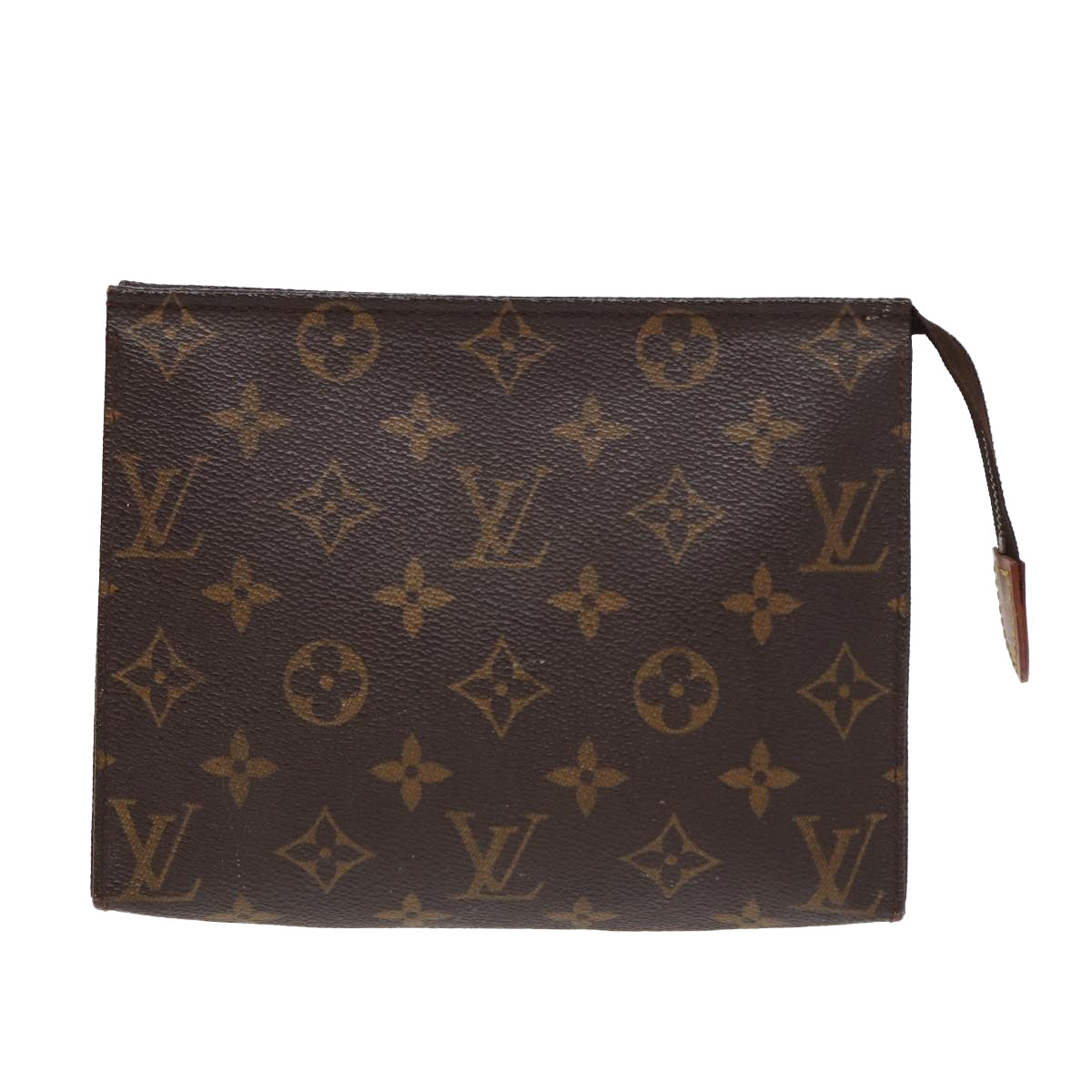 LOUIS VUITTON Monogram Poche Toilette 19 Pouch M47544 LV 84358