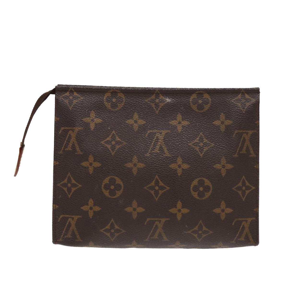 LOUIS VUITTON Monogram Poche Toilette 19 Pouch M47544 LV 84358