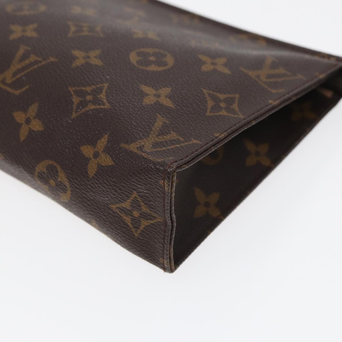 LOUIS VUITTON Monogram Poche Toilette 19 Pouch M47544 LV 84358