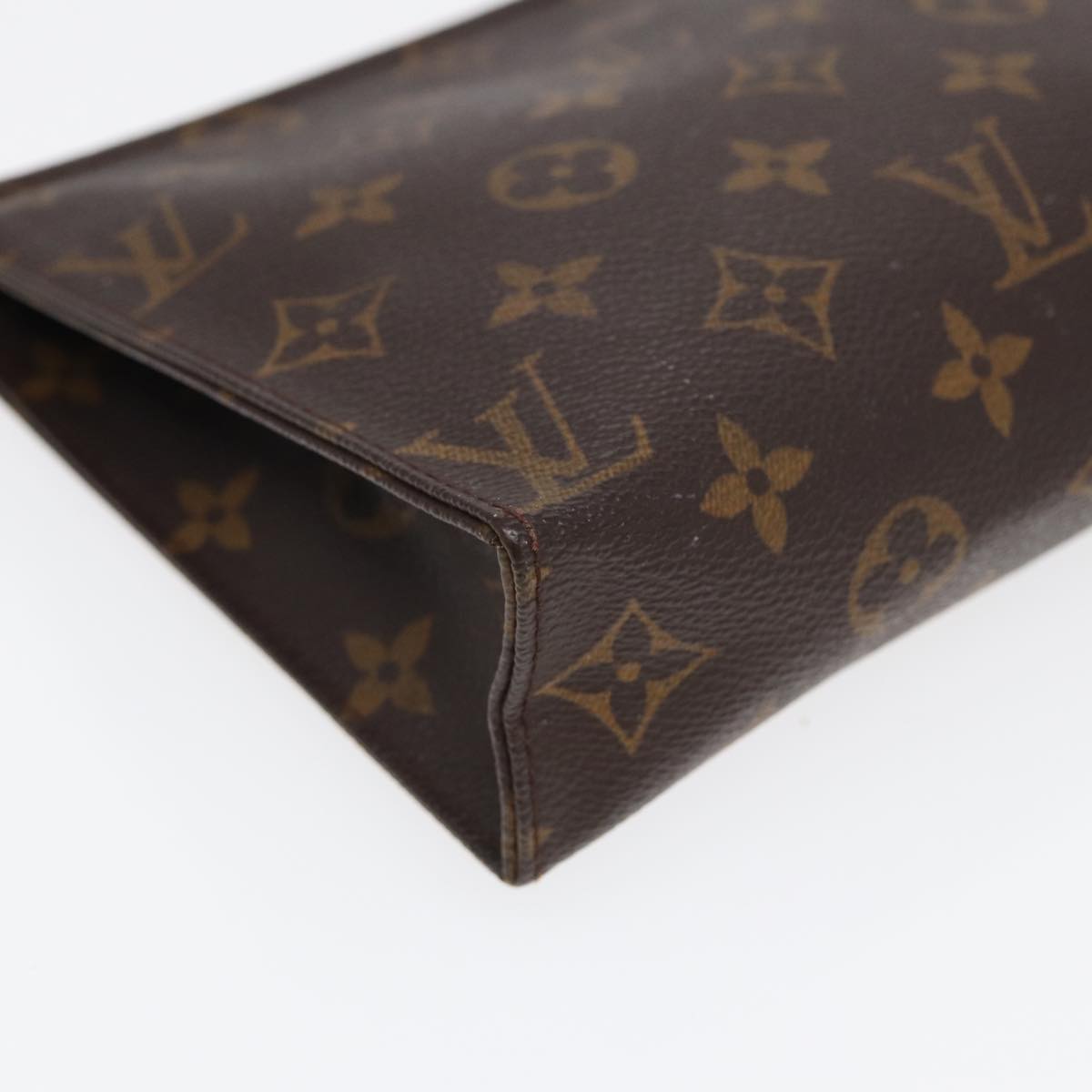 LOUIS VUITTON Monogram Poche Toilette 19 Pouch M47544 LV 84358