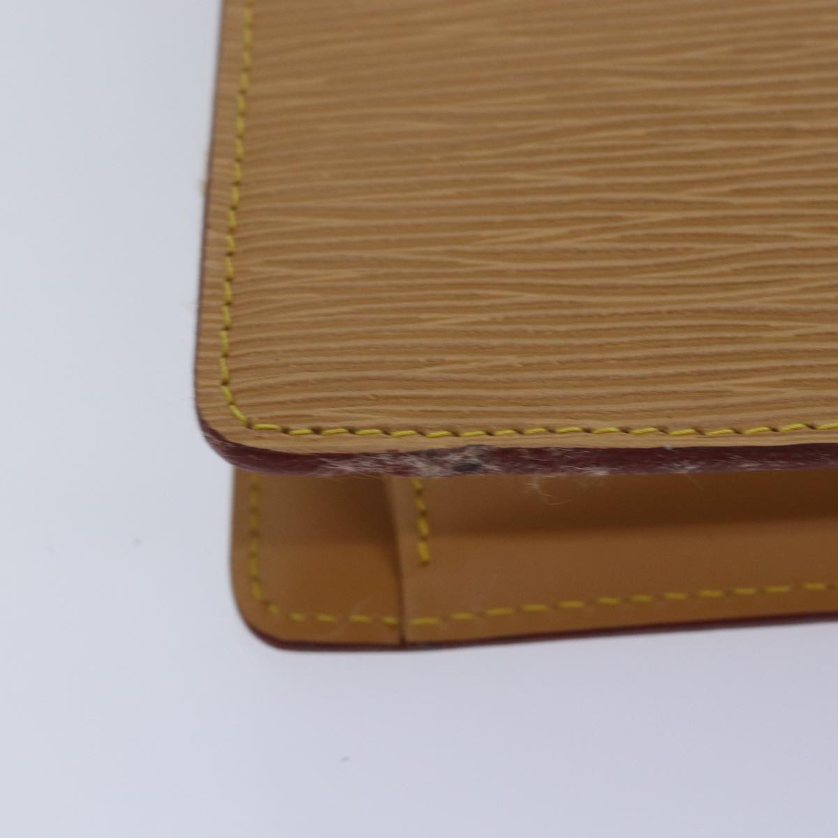 LOUIS VUITTON Epi Montaigne 27 Clutch Bag Winnipeg Beige M52656 LV 84378