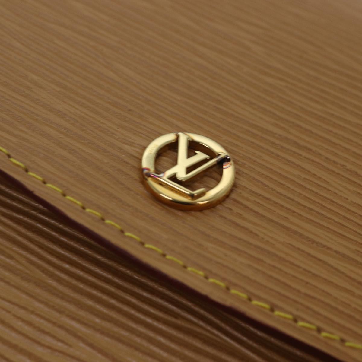 LOUIS VUITTON Epi Montaigne 27 Clutch Bag Winnipeg Beige M52656 LV 84378