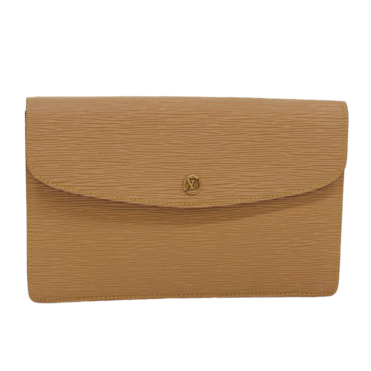 LOUIS VUITTON Epi Montaigne 27 Clutch Bag Winnipeg Beige M52656 LV 84378