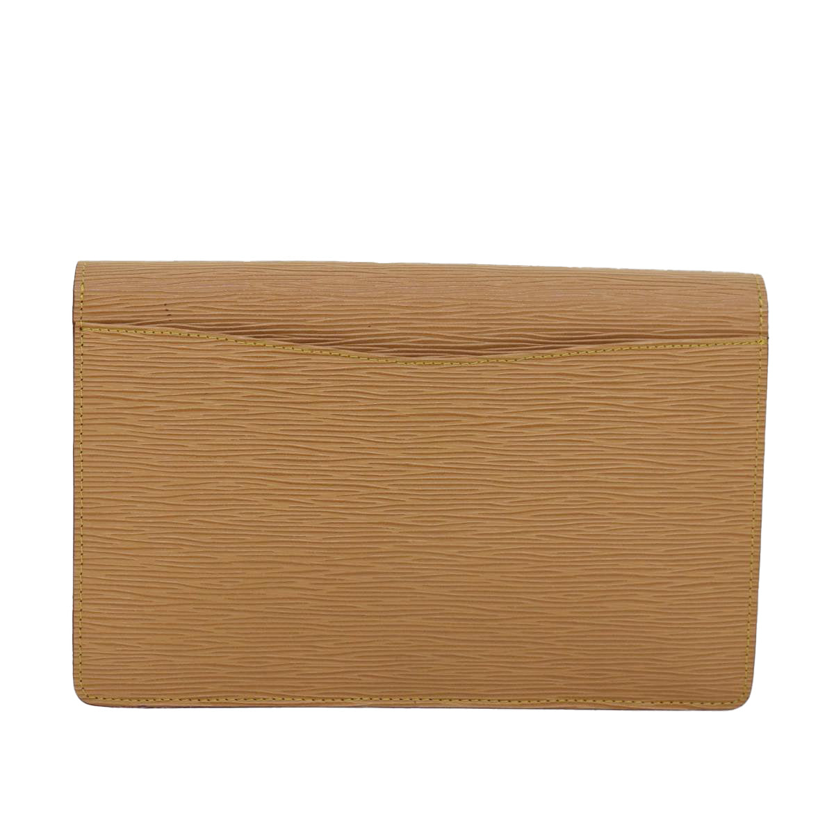 LOUIS VUITTON Epi Montaigne 27 Clutch Bag Winnipeg Beige M52656 LV 84378