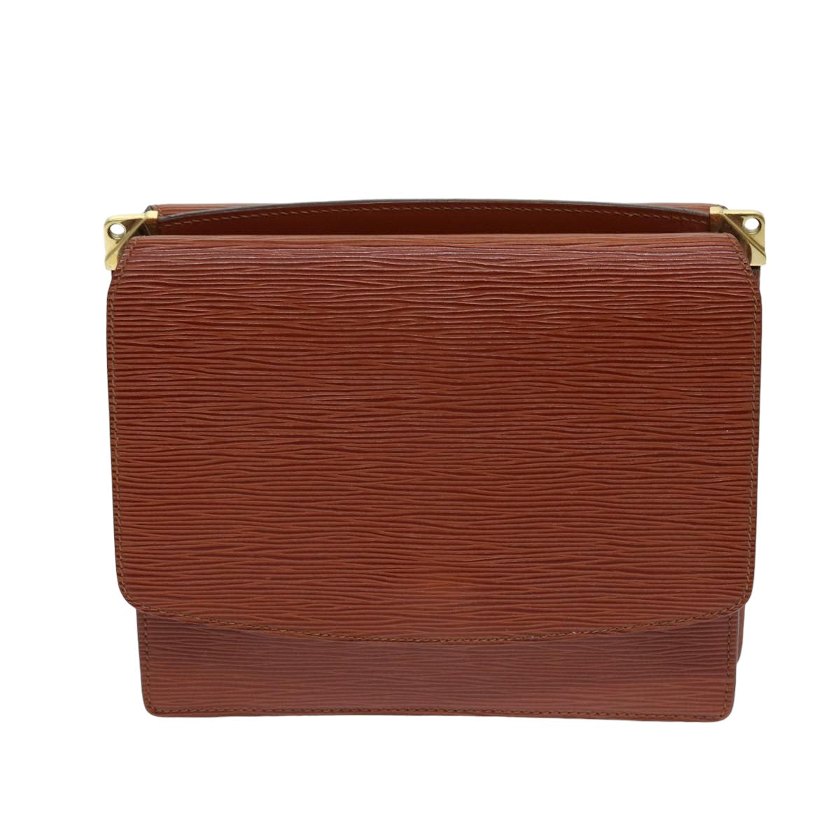 LOUIS VUITTON Epi Grenel Shoulder Bag Kenya Brown M52363 LV 84380