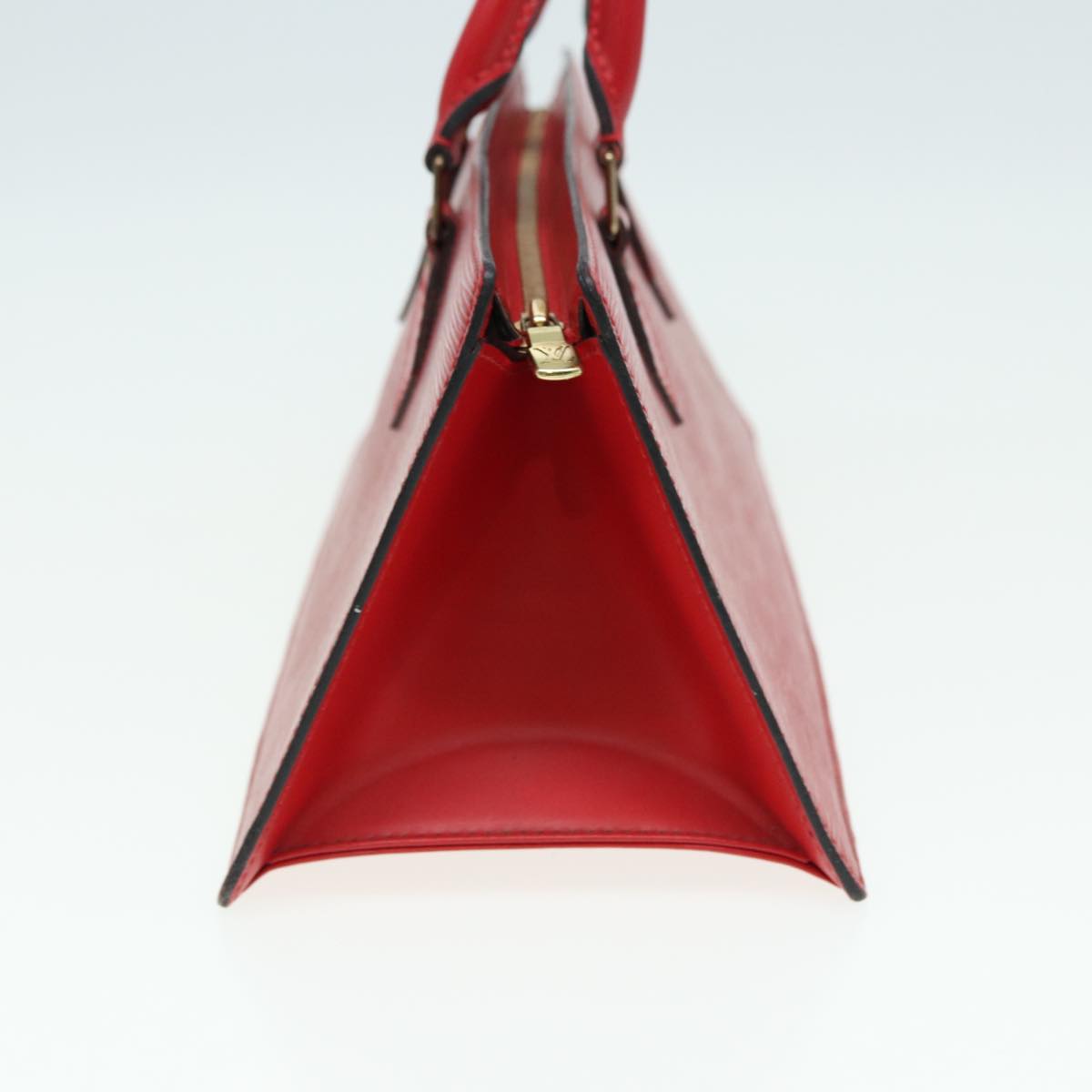 LOUIS VUITTON Epi Sac Triangle Hand Bag Red M52097 LV 84385