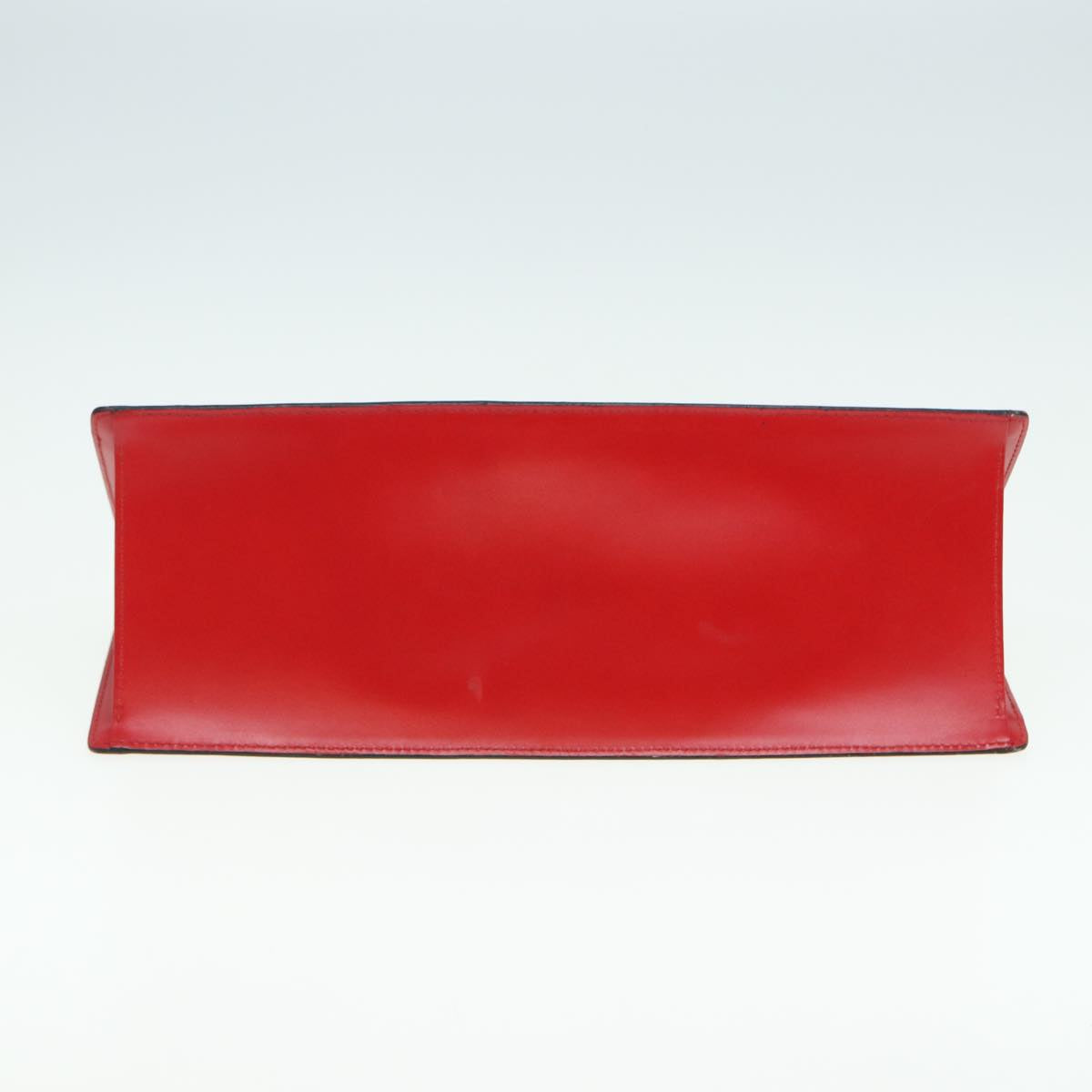 LOUIS VUITTON Epi Sac Triangle Hand Bag Red M52097 LV 84385