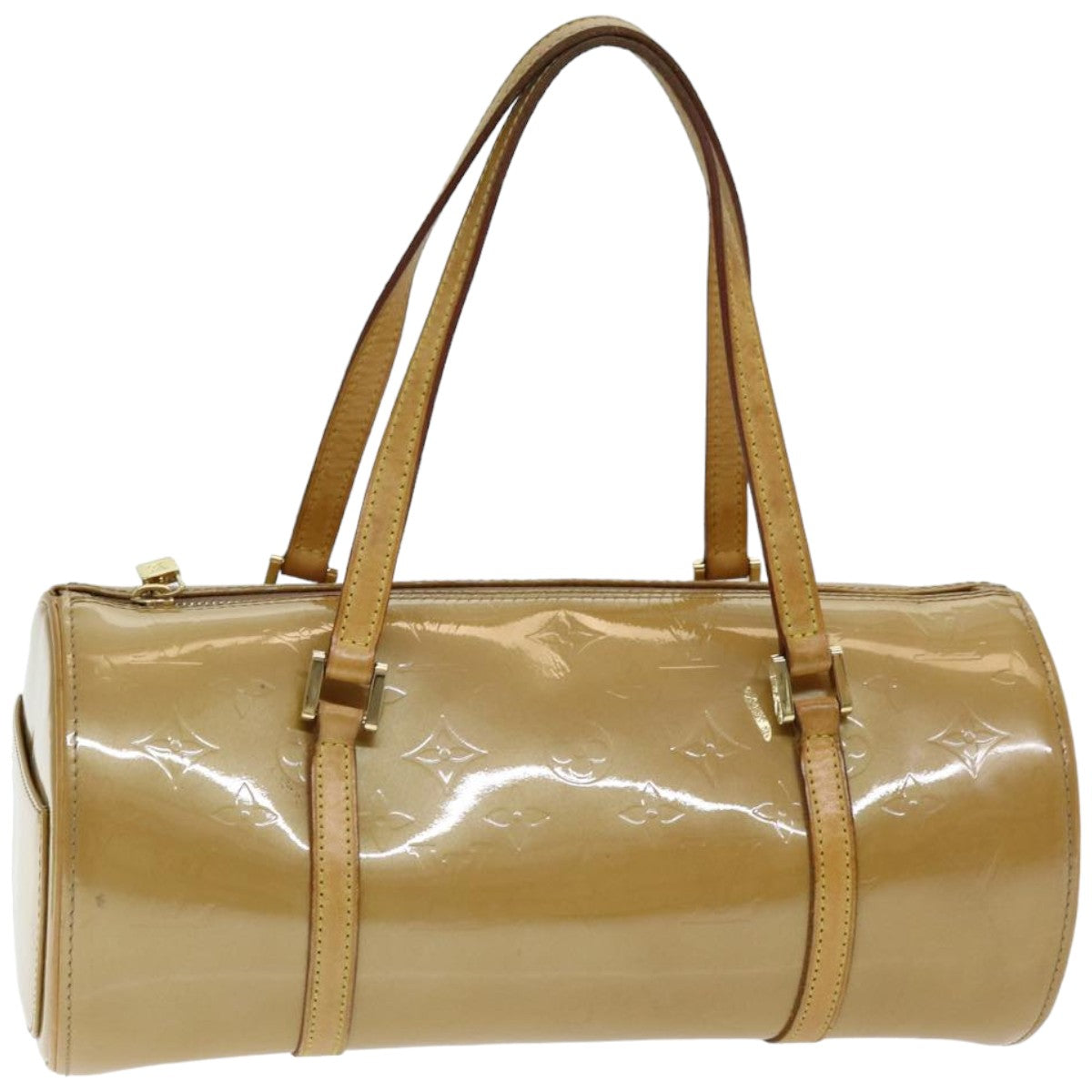 LOUIS VUITTON Monogram Vernis Bedford Hand Bag Noisette M91329 LV 84387