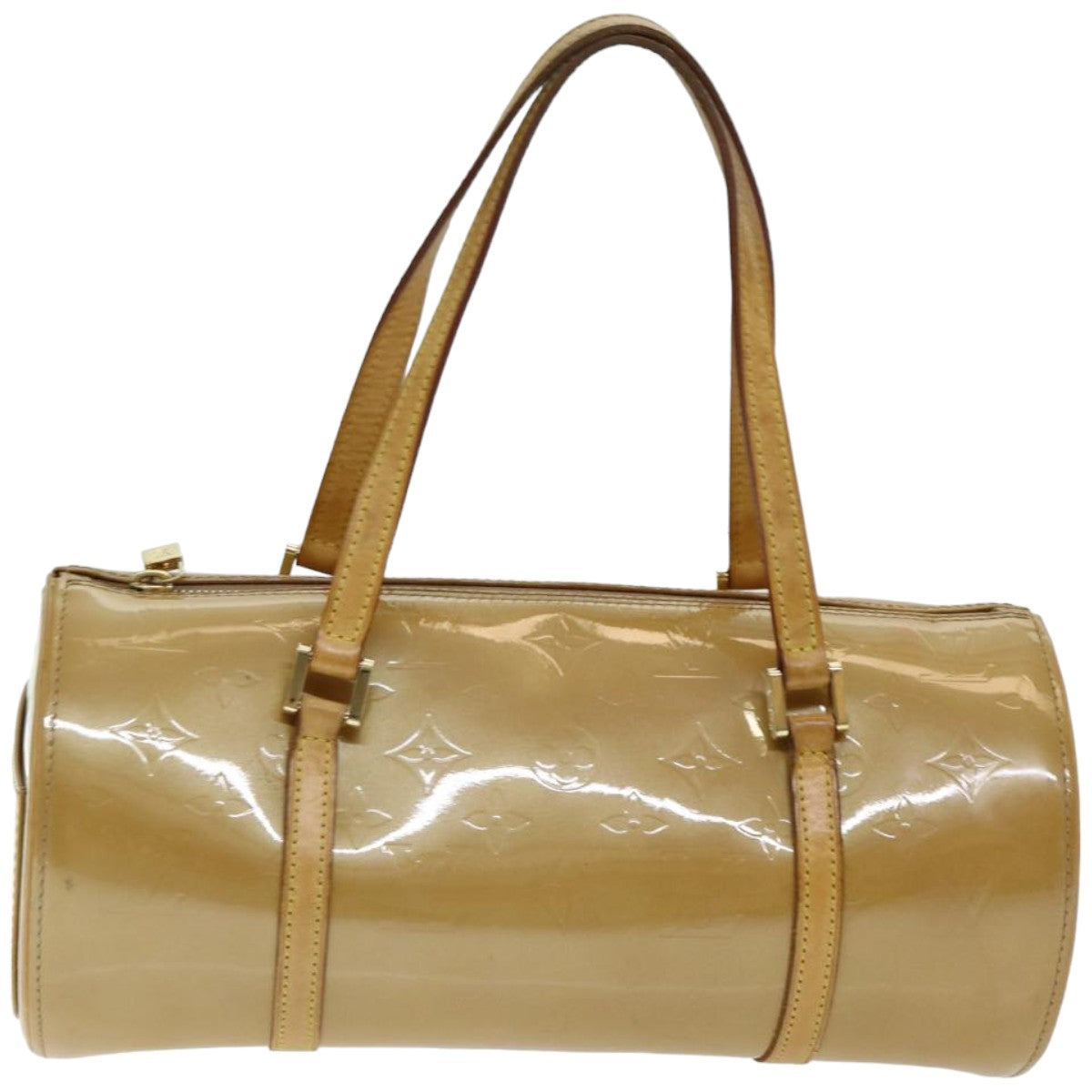LOUIS VUITTON Monogram Vernis Bedford Hand Bag Noisette M91329 LV 84387