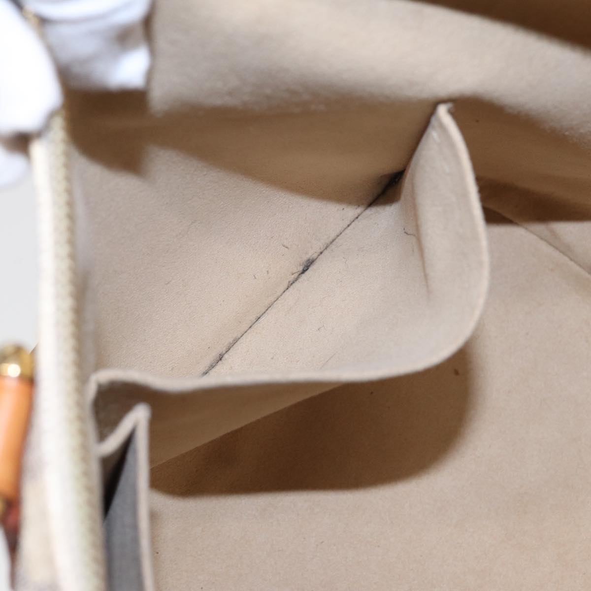 LOUIS VUITTON Damier Azur Saleya PM Tote Bag N51186 LV 84394