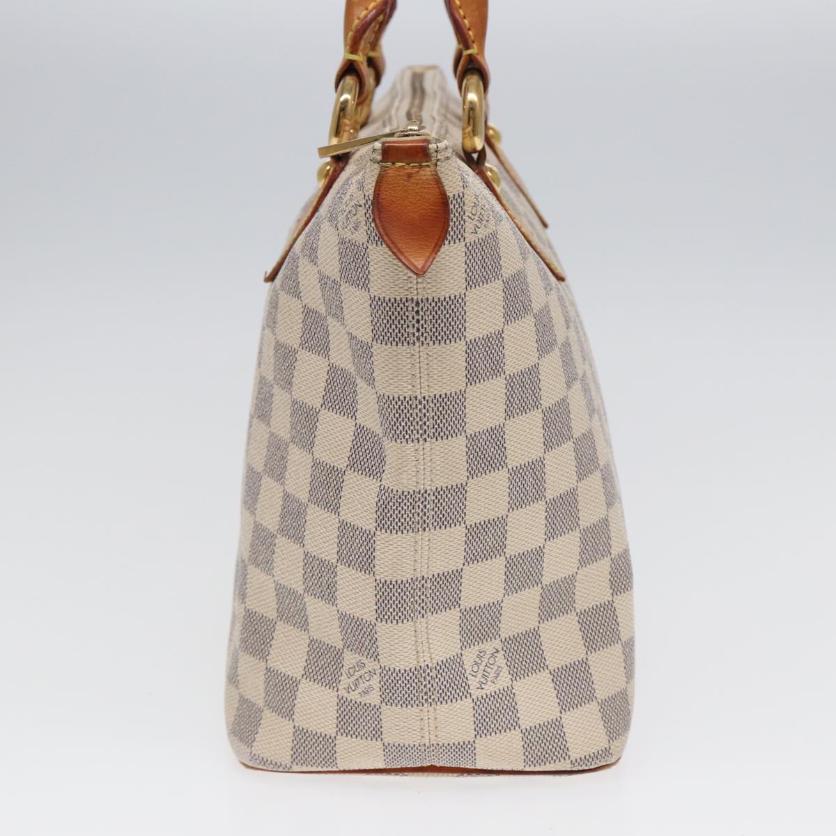 LOUIS VUITTON Damier Azur Saleya PM Tote Bag N51186 LV 84394