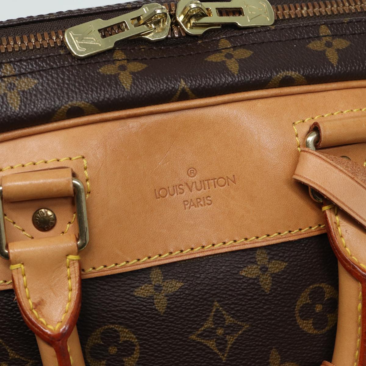 LOUIS VUITTON Monogram Evasion Boston Bag M41443 LV 84398