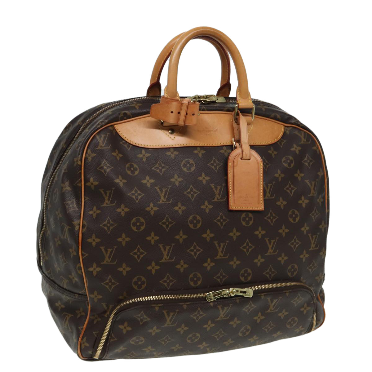 LOUIS VUITTON Monogram Evasion Boston Bag M41443 LV 84398