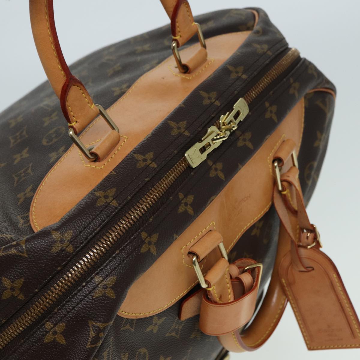 LOUIS VUITTON Monogram Evasion Boston Bag M41443 LV 84398