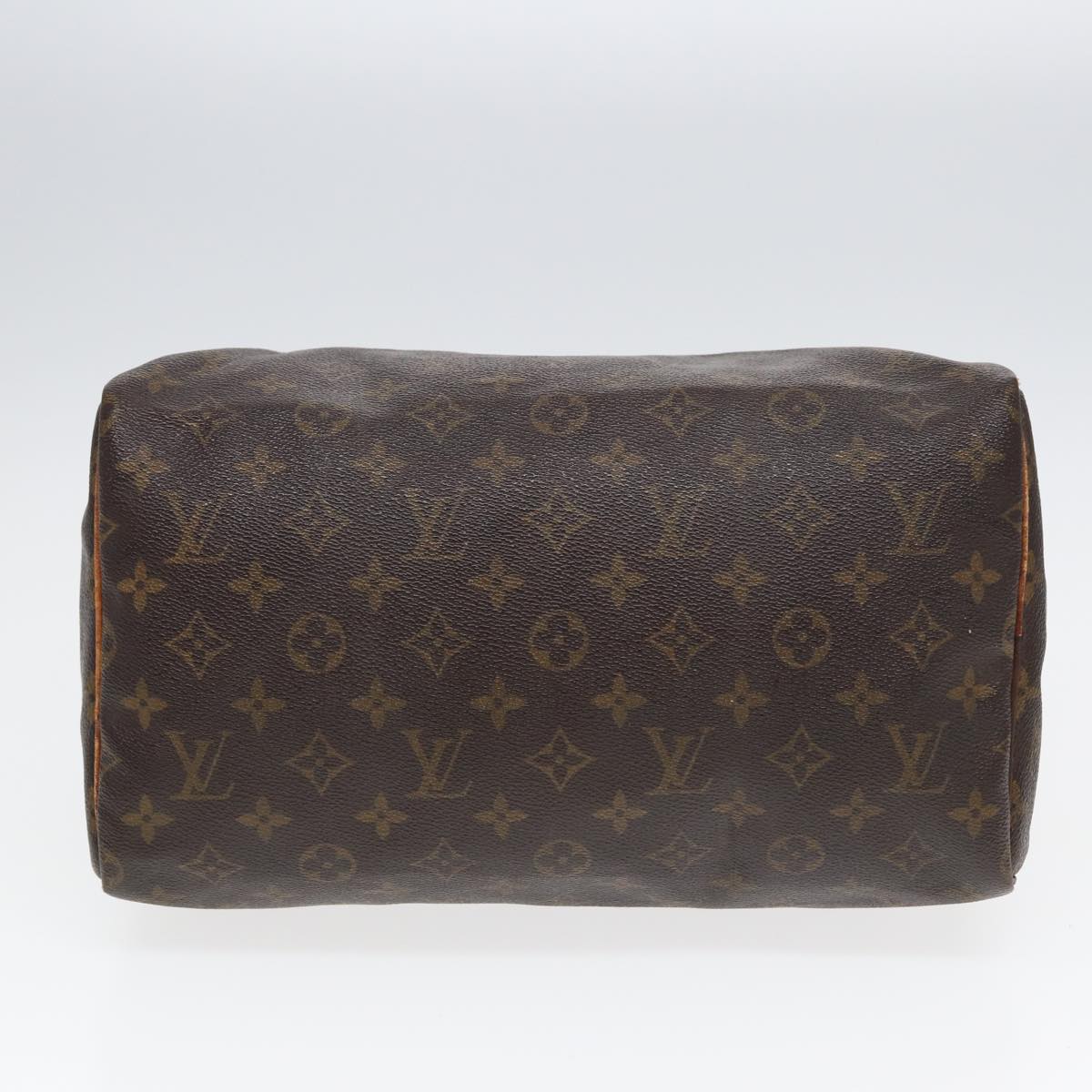 LOUIS VUITTON Monogram Speedy 30 Hand Bag M41526 LV 84409