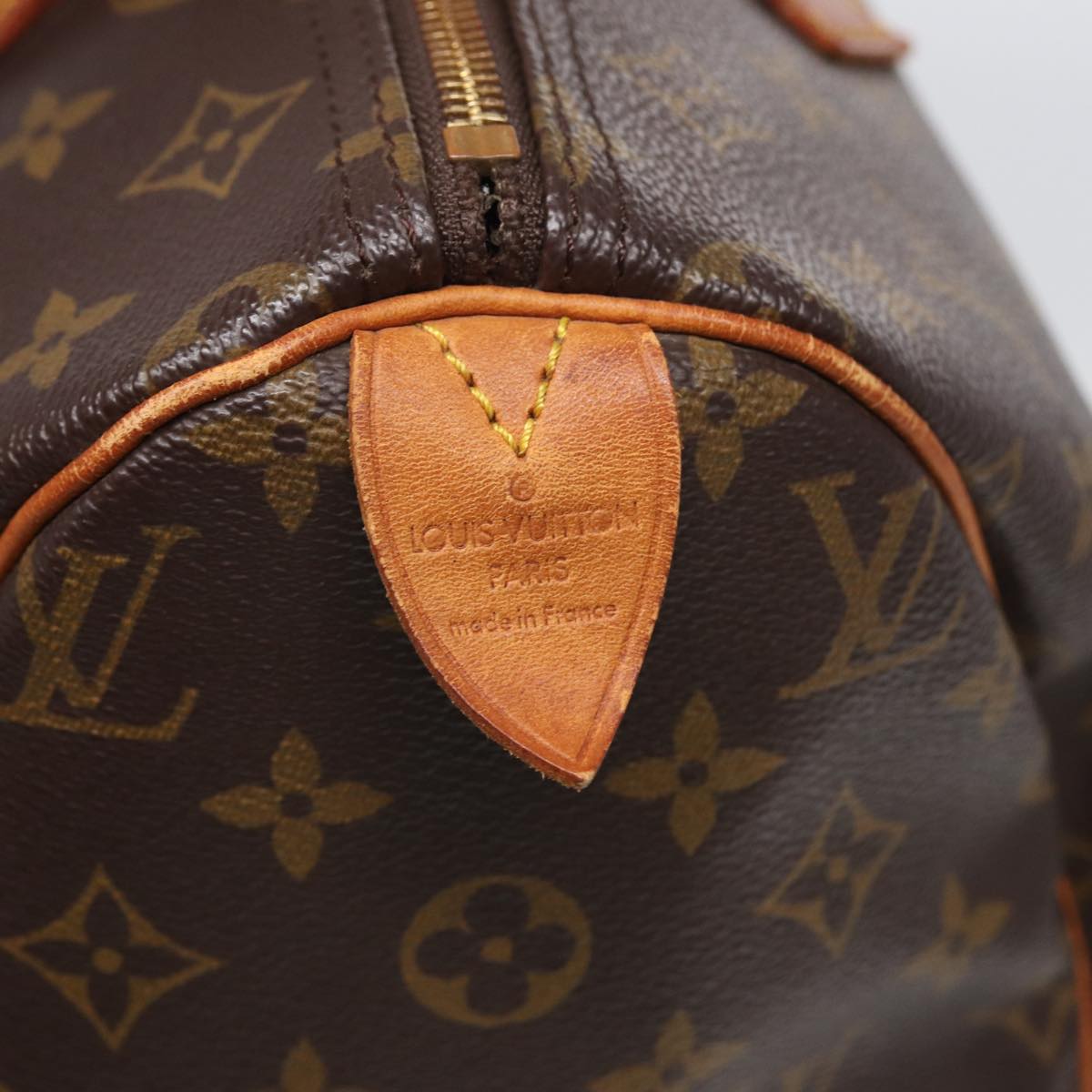 LOUIS VUITTON Monogram Speedy 30 Hand Bag M41526 LV 84410