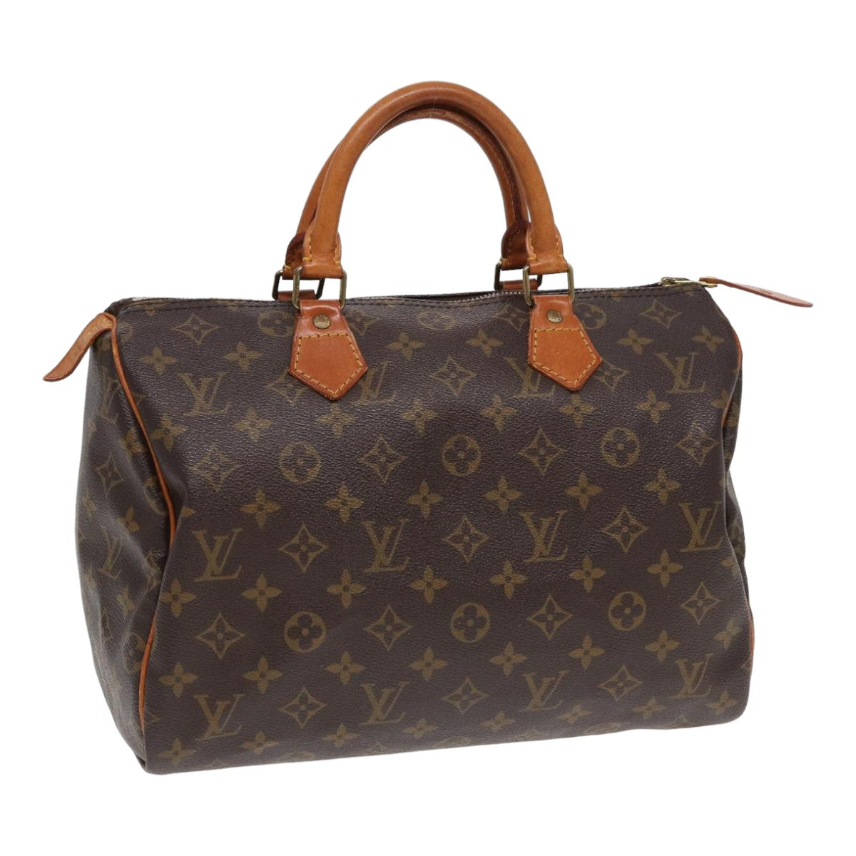 LOUIS VUITTON Monogram Speedy 30 Hand Bag M41526 LV 84410