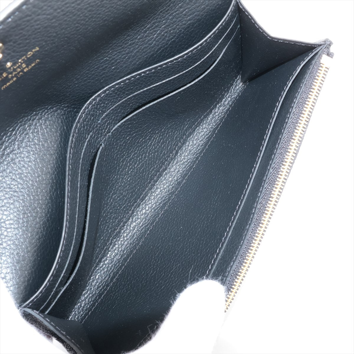 Louis Vuitton Bi-Color Monogram Implant Portfolio Emily Noneir Wallet M83138