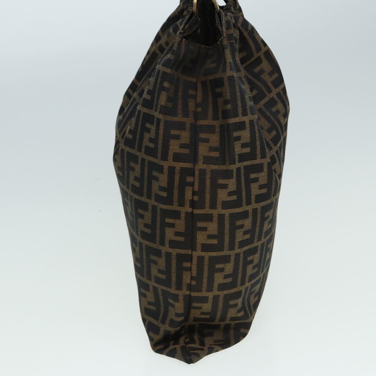 Luxury Fendi Zucca Canvas Hand Bag Brown Black84442