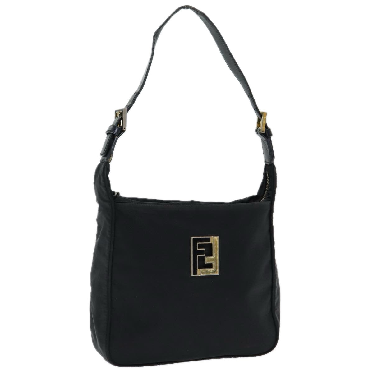 Luxury Fendi Shoulder Bag Nylon Black84443