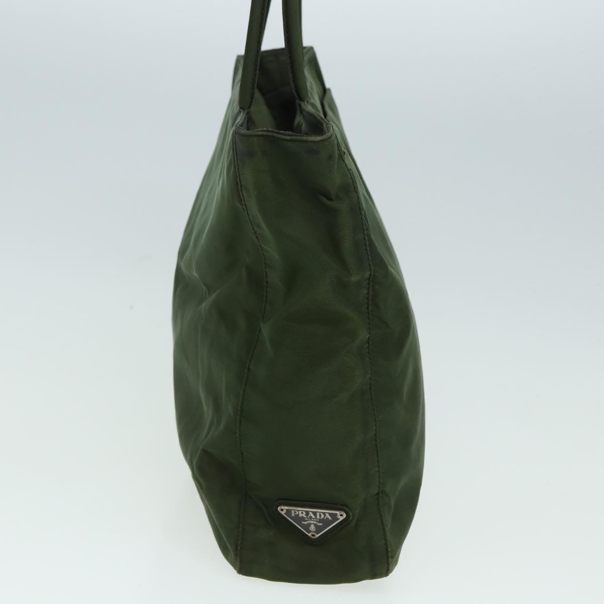 Luxury Prada Tote Bag Nylon Khaki  84451