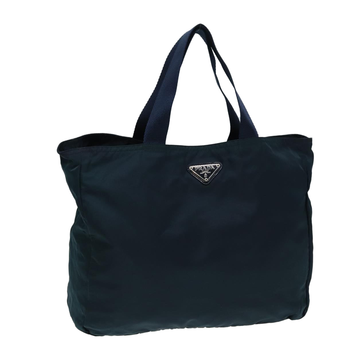 Luxury Prada Tote Bag Nylon Baby Blue  84455
