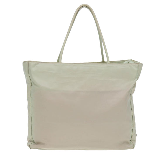 Luxury Prada Tote Bag Nylon White  84456