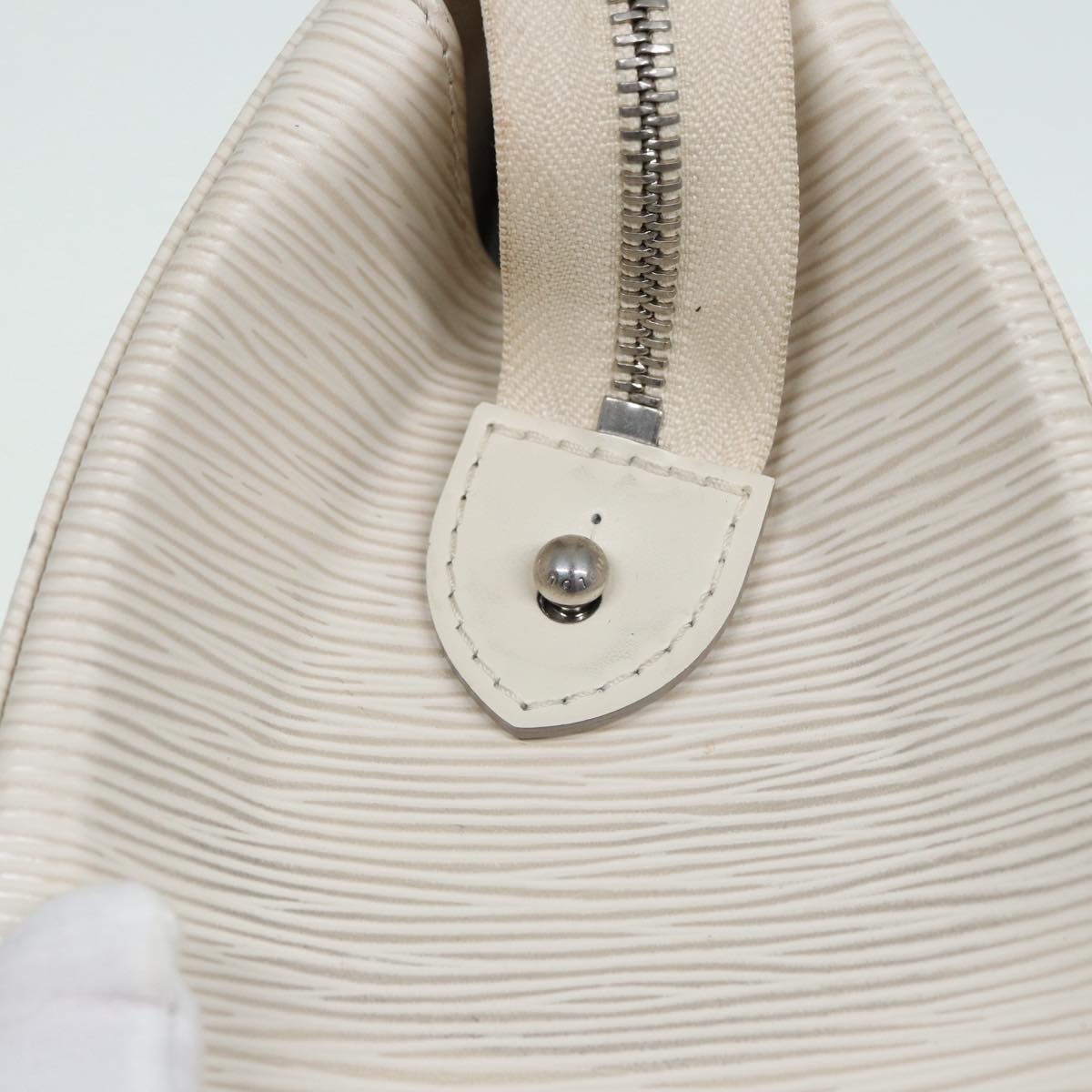 LOUIS VUITTON Epi Blair MM Hand Bag 2way White Yvoire M40330 LV 84482