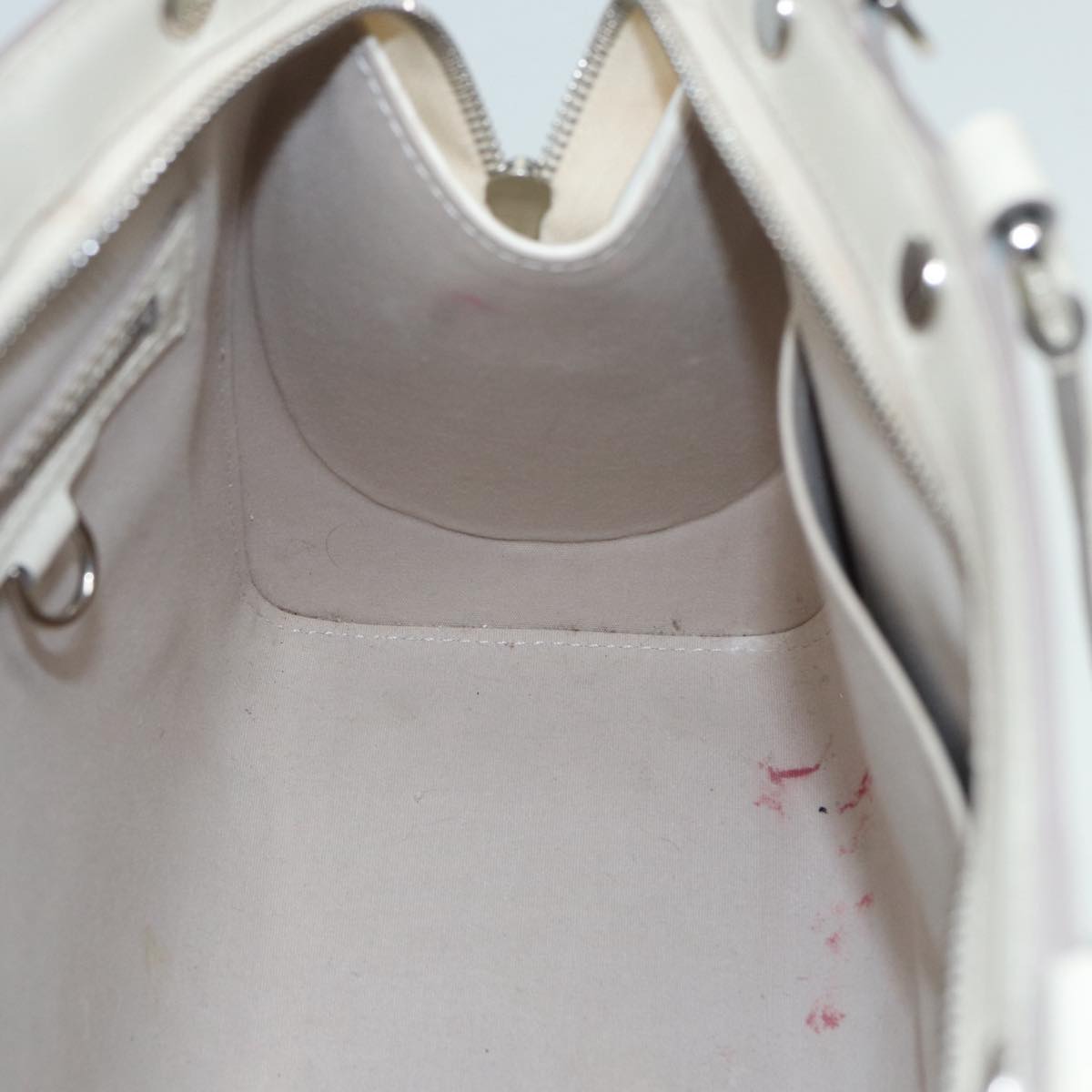 LOUIS VUITTON Epi Blair MM Hand Bag 2way White Yvoire M40330 LV 84482