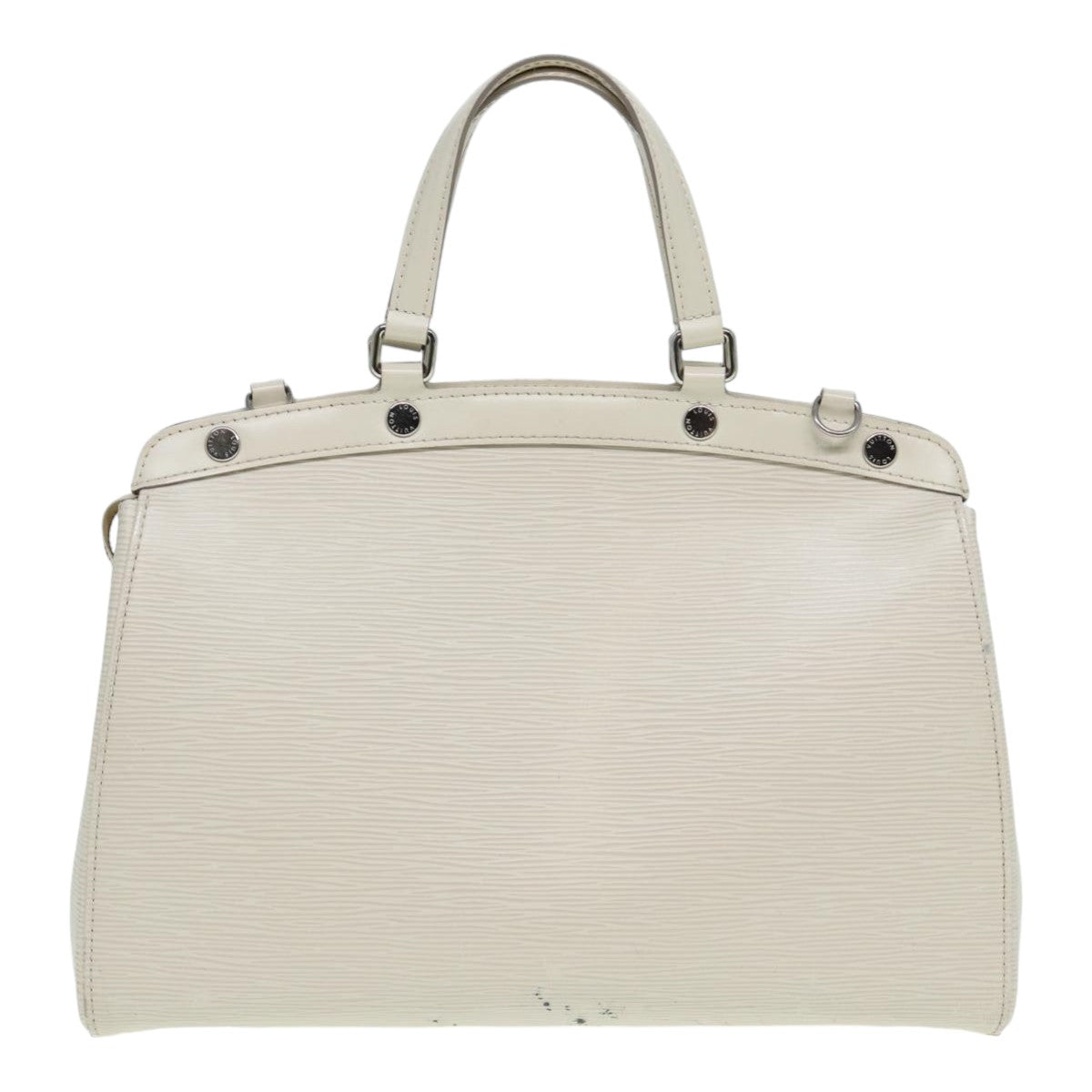 LOUIS VUITTON Epi Blair MM Hand Bag 2way White Yvoire M40330 LV 84482